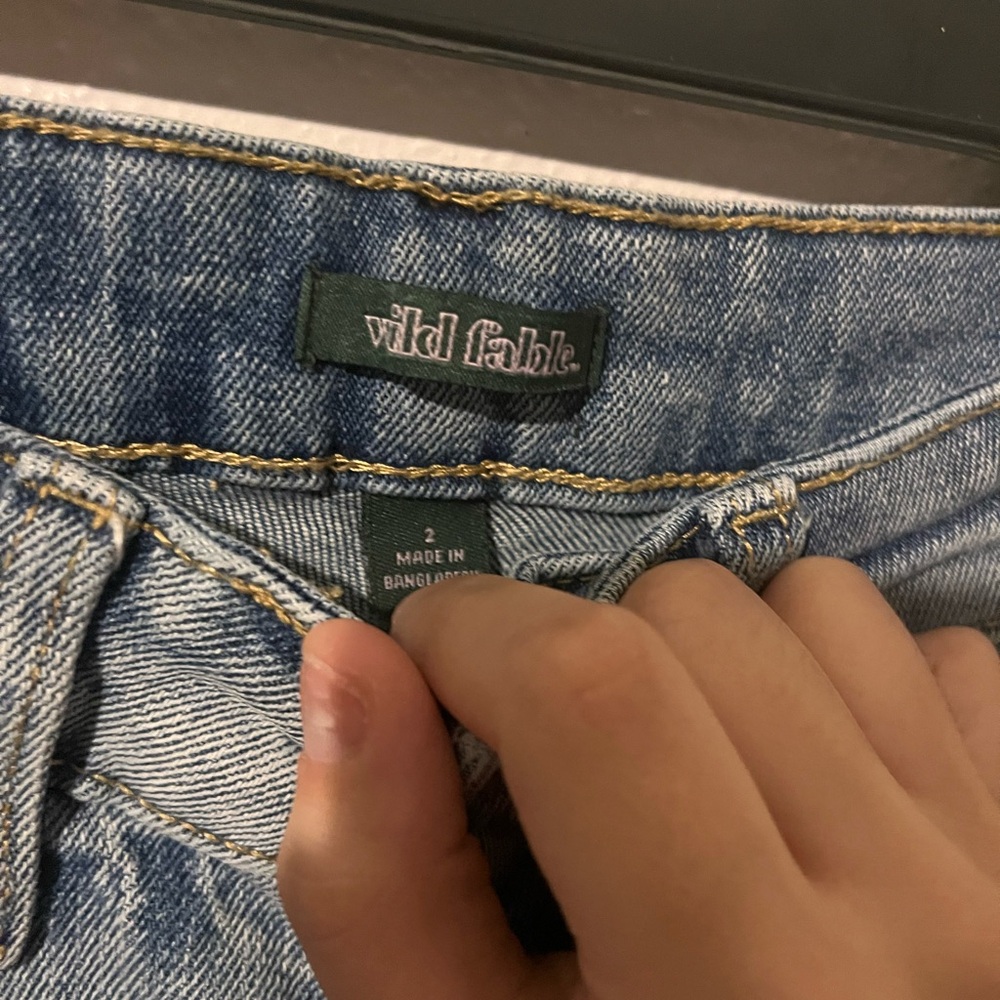 Wild Fable Light Blue Ripped Jeans - Picture 3 of 3